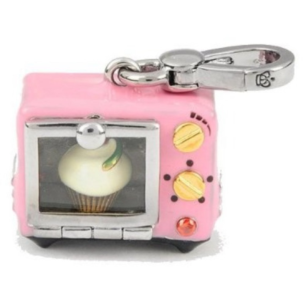 VERY RARE NIB Juicy Couture Cupcake Oven Charm